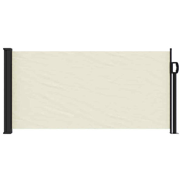 Ausziehbare Seitenmarkise Creme 100x300 cm