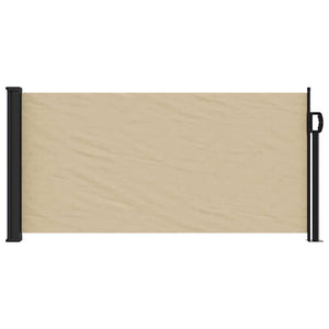 Ausziehbare Seitenmarkise Beige 100x300 cm