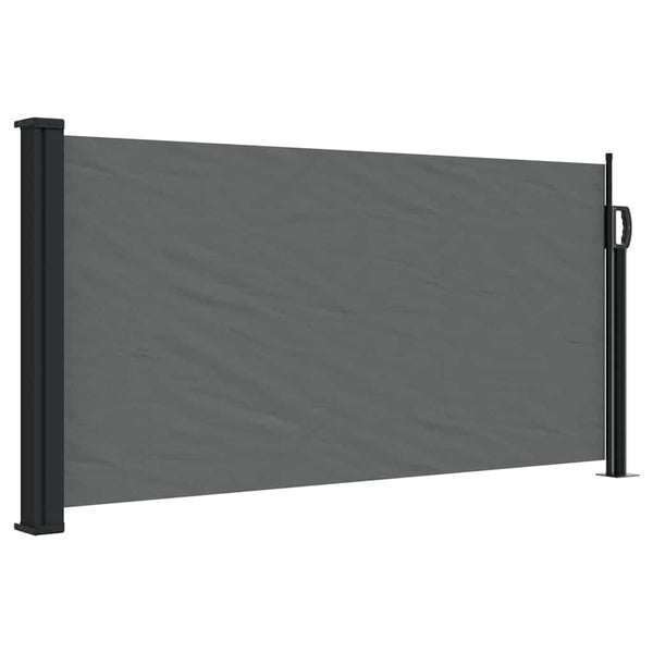 Ausziehbare Seitenmarkise Anthrazit 100x300 cm