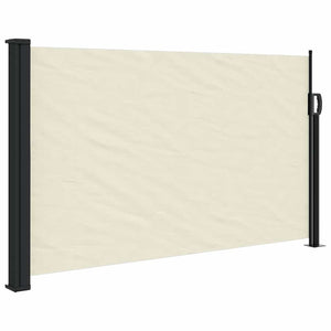 Ausziehbare Seitenmarkise Creme 117x300 cm