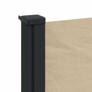 Beige Seitenmarkise Ausziehbar 117x300 cm
