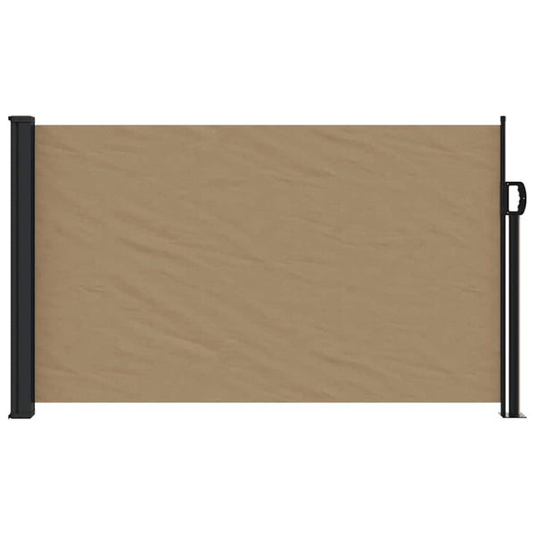Ausziehbare Seitenmarkise Taupe 117x300 cm