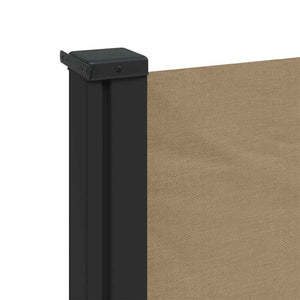 Ausziehbare Seitenmarkise Taupe 117x300 cm