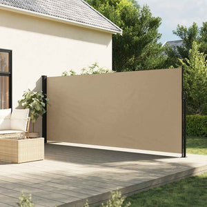 Beige Seitenmarkise, Ausziehbar, 160x300 cm