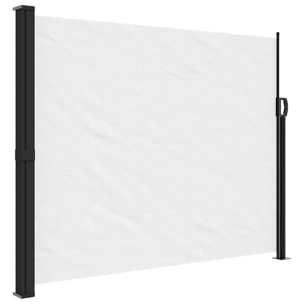 Ausziehbare Seitenmarkise, 160x300 cm, Weiß