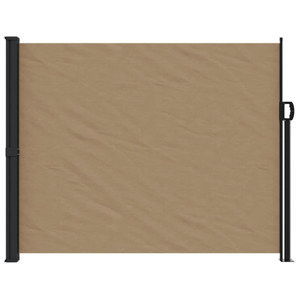 Ausziehbare Seitenmarkise, Taupe, 170x300 cm
