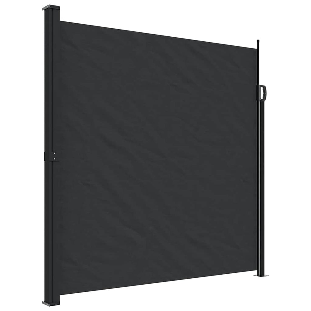 vidaXL Store latéral rétractable Noir 200x300 cm