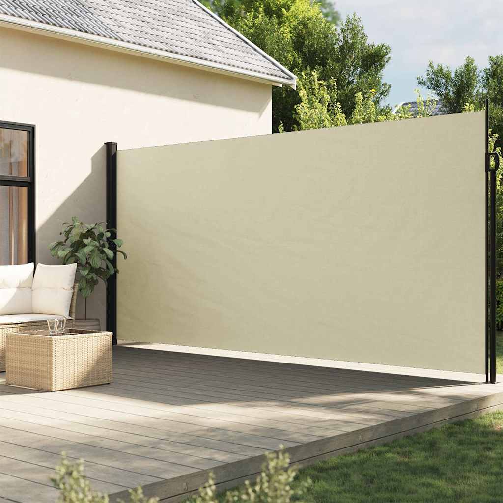Ausziehbare Seitenmarkise Creme 200x300 cm