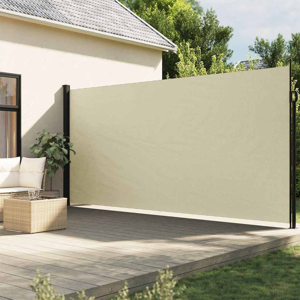 Ausziehbare Seitenmarkise Creme 200x300 cm