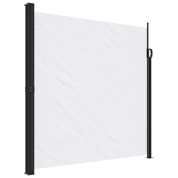 Ausziehbare Seitenmarkise, 200x300 cm, Weiß