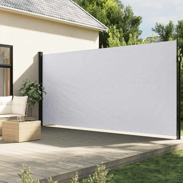Ausziehbare Seitenmarkise, 200x300 cm, Weiß