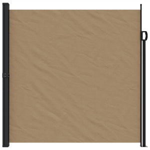 Ausziehbare Seitenmarkise Taupe 200x300 cm