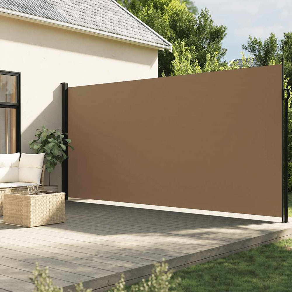vidaXL Store latéral Rétractable Taupe 200x300 cm