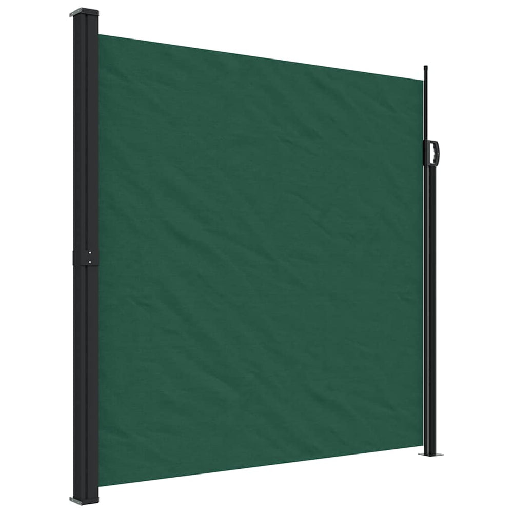 vidaXL Store latéral rétractable vert foncé 200x300 cm