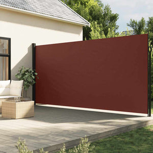 Ausziehbare Seitenmarkise Braun 220x300 cm