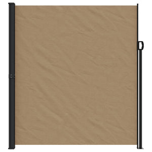 Ausziehbare Seitenmarkise Taupe 220x300 cm