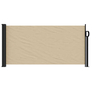Ausziehbare Seitenmarkise Beige 100x500 cm