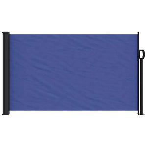 Ausziehbare Seitenmarkise, Blau, 120x500 cm