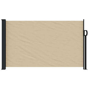 Seitenmarkise Ausziehbar Beige 120x500 cm