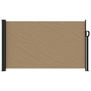 Ausziehbare Seitenmarkise Taupe 120x500 cm