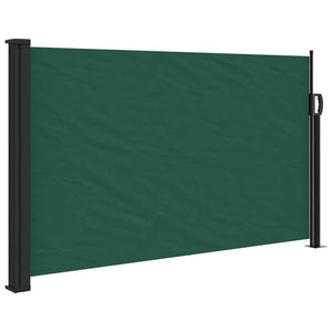 Ausziehbare Seitenmarkise, Dunkelgrün, 120x500 cm