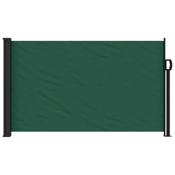 Ausziehbare Seitenmarkise, Dunkelgrün, 120x500 cm