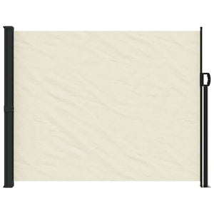 Ausziehbare Seitenmarkise Creme 160x500 cm
