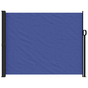 Ausziehbare Seitenmarkise, Blau, 160x500 cm