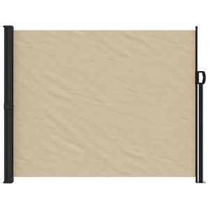 Ausziehbare Seitenmarkise Beige 160x500 cm