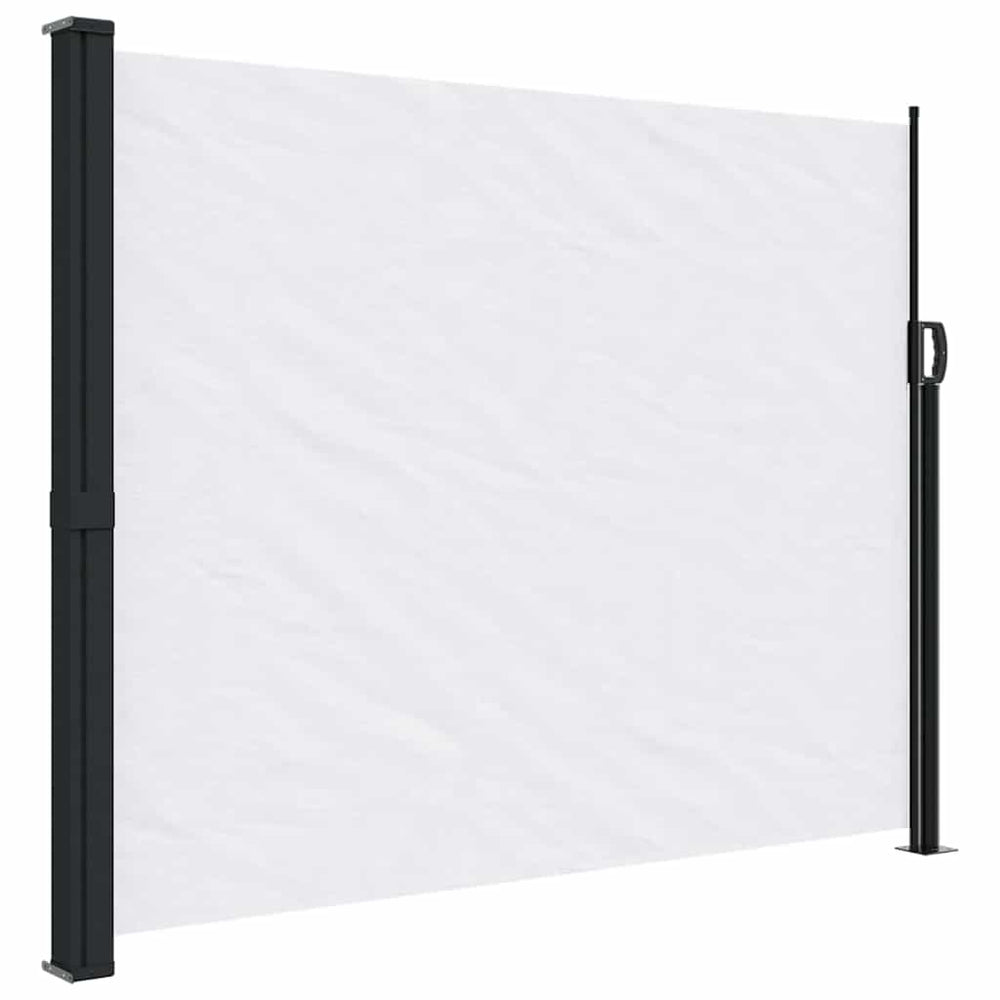 vidaXL Store latéral rétractable blanc 160x500 cm