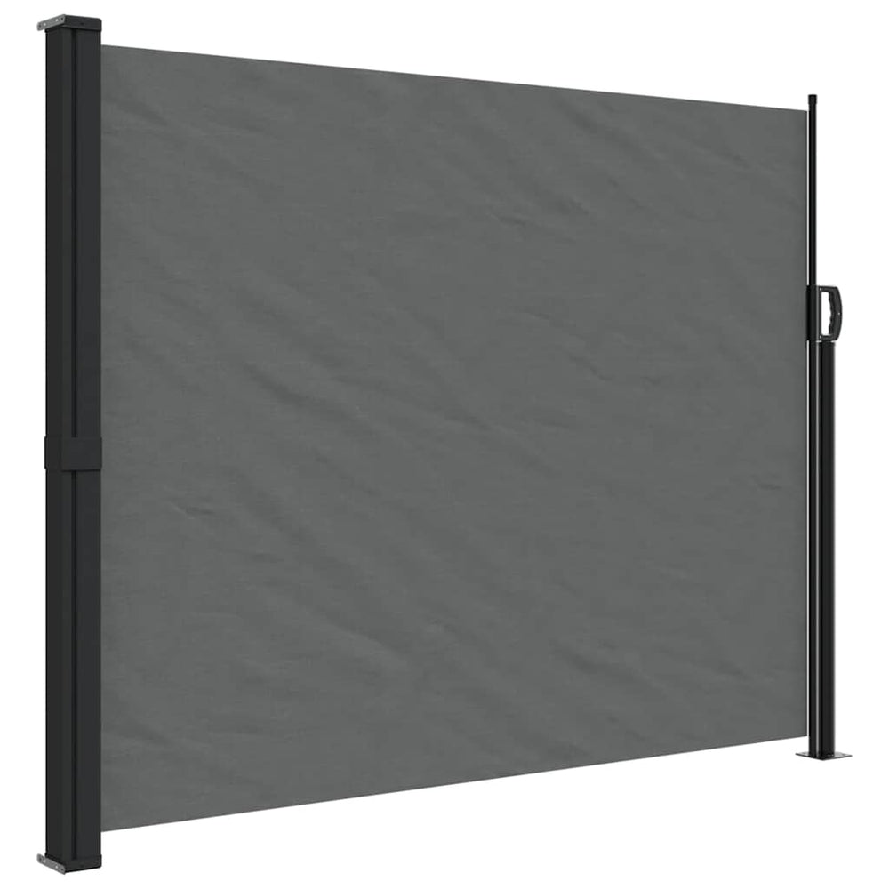 Store latéral rétractable vidaXL Anthracite 160x500 cm