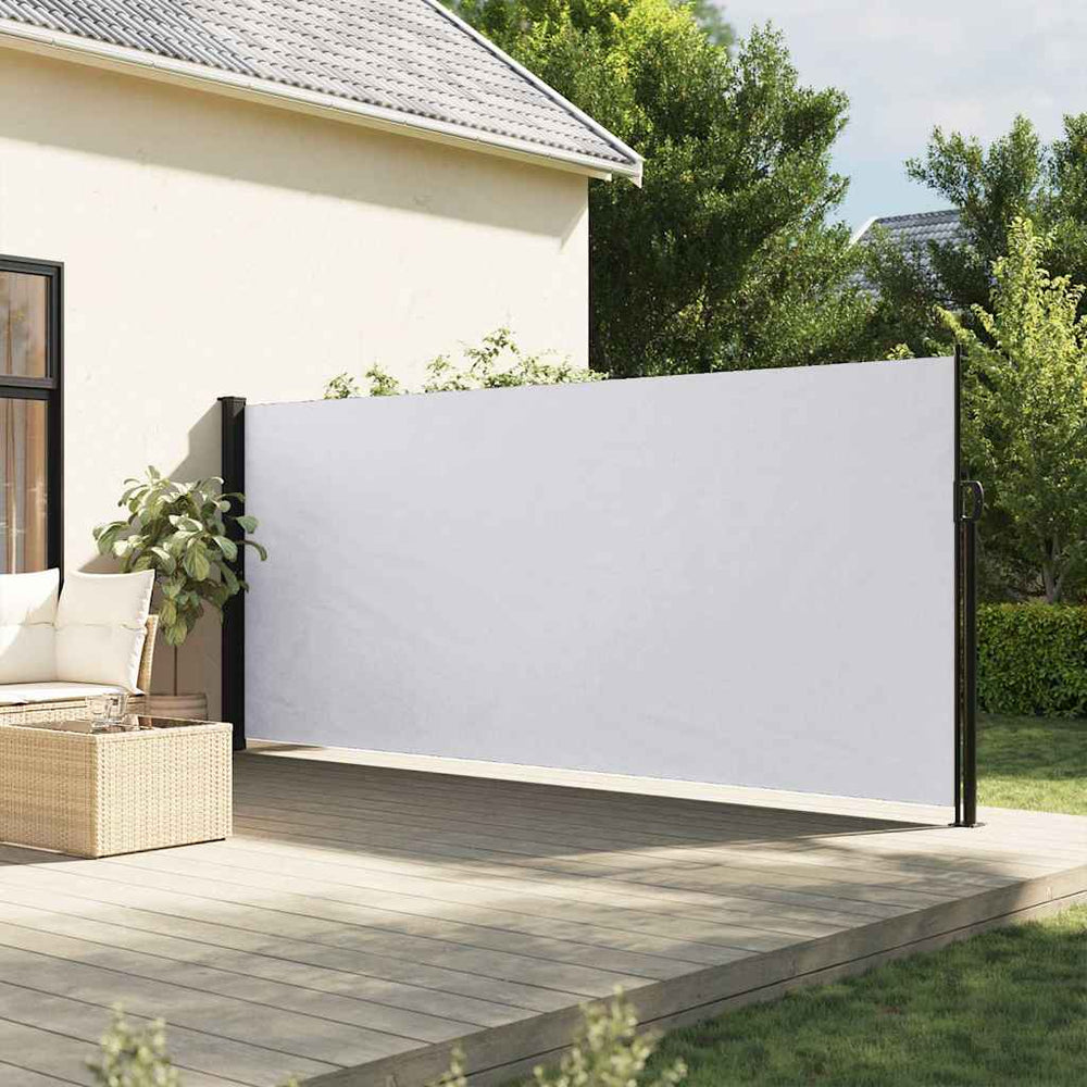 vidaXL Store latéral rétractable blanc 180x500 cm