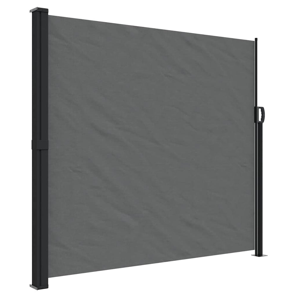 vidaXL Store latéral rétractable anthracite 180x500 cm