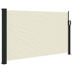 Ausziehbare Seitenmarkise Creme 120x600 cm