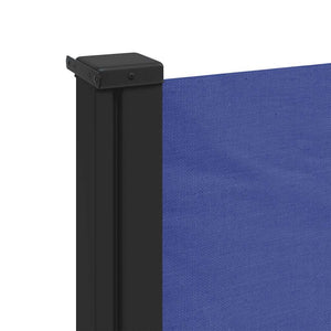 Ausziehbare Seitenmarkise, 120x600 cm, Blau