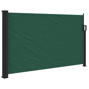 Ausziehbare Seitenmarkise Dunkelgrün 120x600 cm