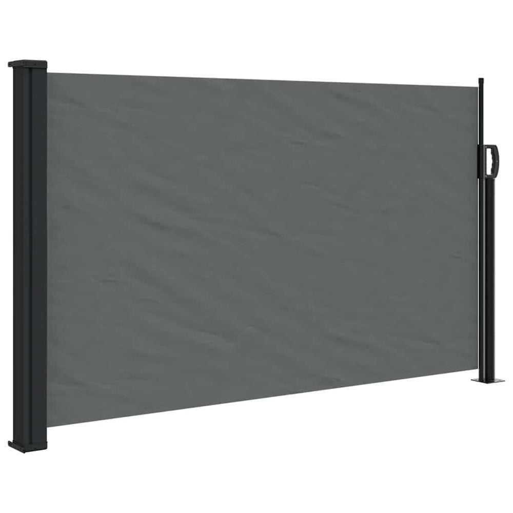 vidaXL Store latéral rétractable anthracite 120x600 cm