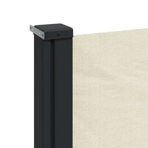 Ausziehbare Seitenmarkise Creme 140x600 cm