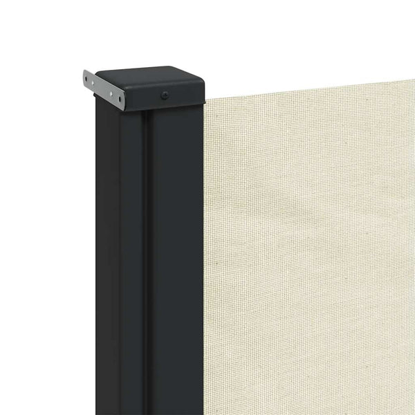 Ausziehbare Seitenmarkise Creme 140x600 cm