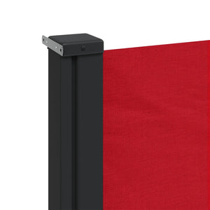 Ausziehbare Seitenmarkise Rot 140x600 cm