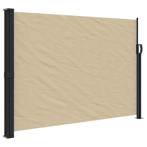 Ausziehbare Seitenmarkise Beige 140x600 cm