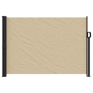 Ausziehbare Seitenmarkise Beige 140x600 cm