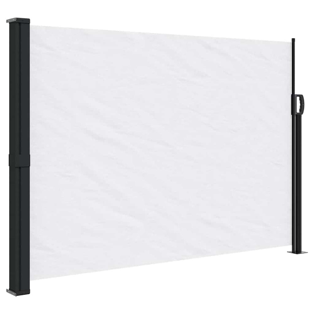 vidaXL Store latéral rétractable blanc 140x600 cm