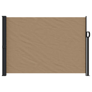 Ausziehbare Seitenmarkise, Taupe, 140x600 cm