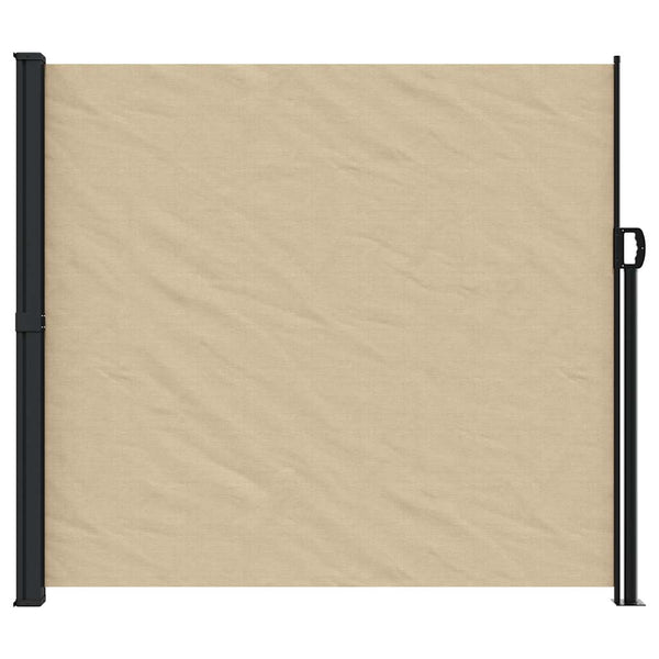 Ausziehbare Seitenmarkise Beige 180x600 cm