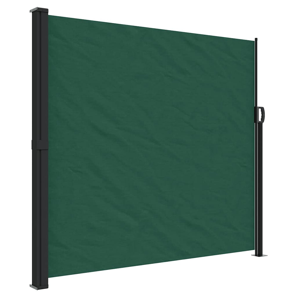 vidaXL Store latéral rétractable vert foncé 180x600 cm