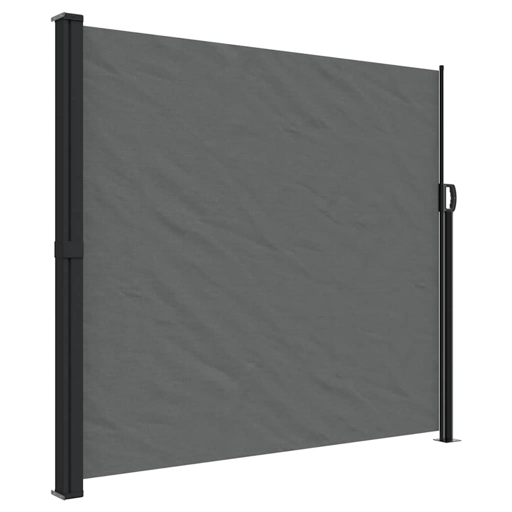 Store latéral vidaXL extensible anthracite 180x600 cm