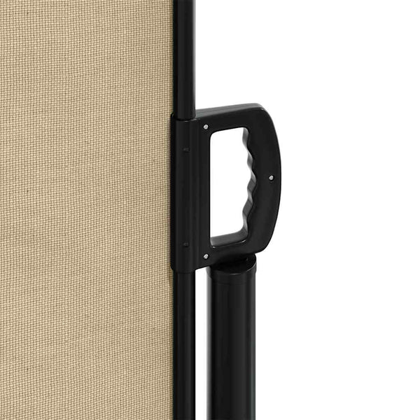Ausziehbare Seitenmarkise Beige 200x600 cm