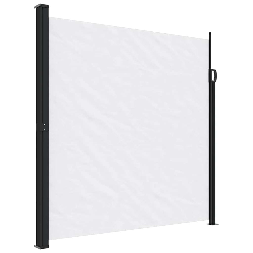 vidaXL Store latéral rétractable blanc 200x600 cm