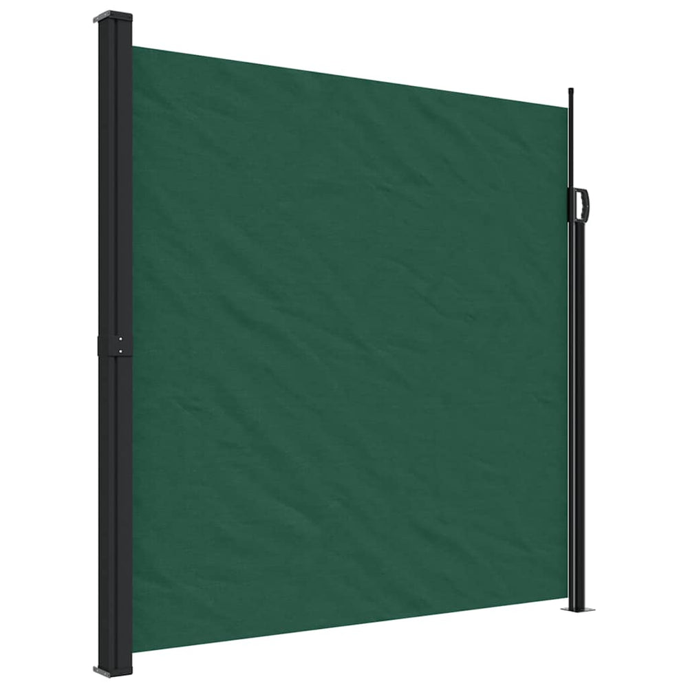 vidaXL Store latéral rétractable vert foncé 200x600 cm